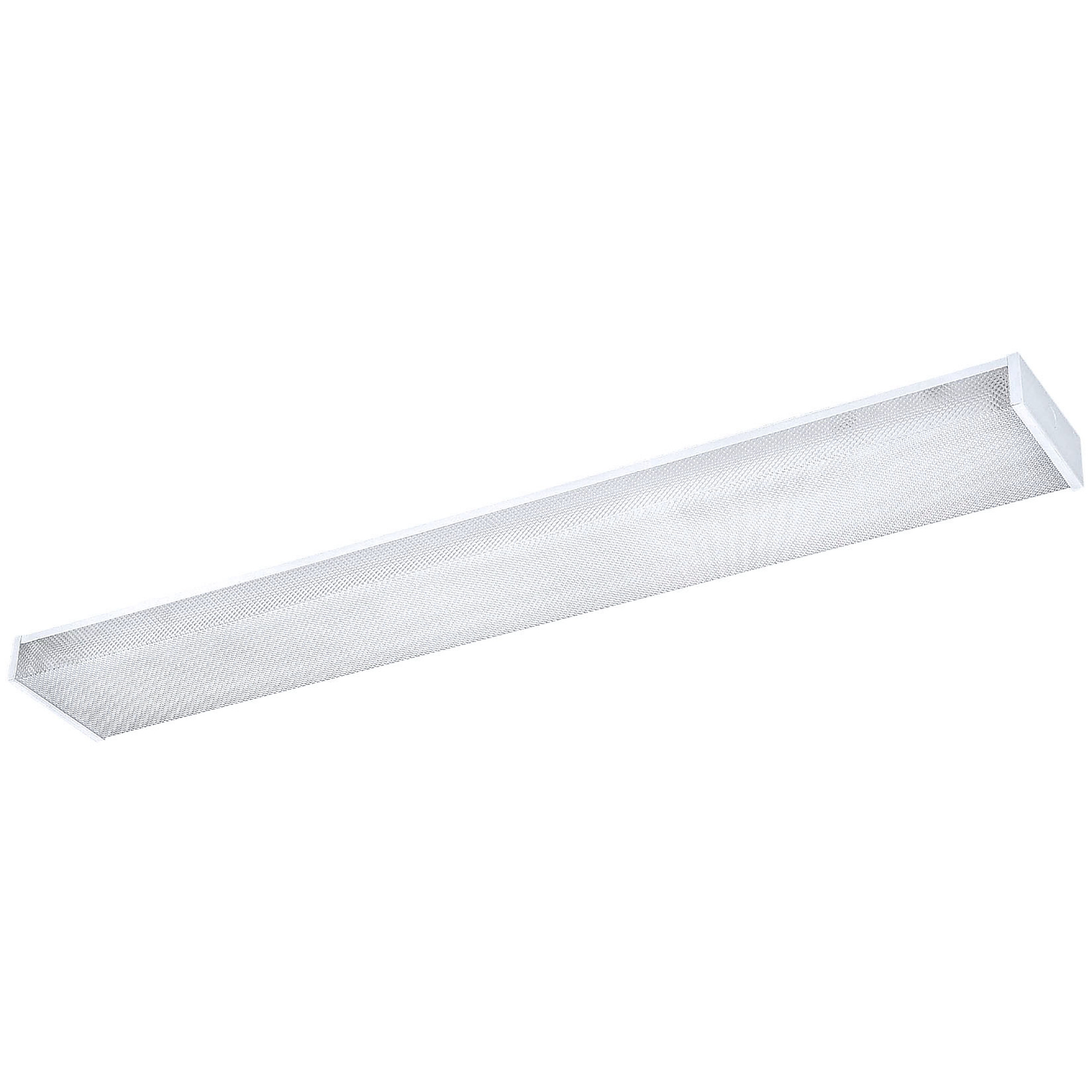 Canarm Fluorescent Light, 48 IN Wrap, 2 Bulb, White Finish, Model FW8482SC
